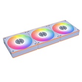 Комплект вентиляторов (3шт.) Lian Li UNI FAN CL FLEX 120 Reverse Blade / 12RCL1F3W WHITE / 120x124x28мм (PWM, ARGB, 2100 об/мин (Max.), 30.8dBa) / G9F.12RCL1F3W.R0