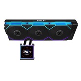 Система водяного охлаждения Lian Li HydroShift II LCD-S 360TL (GHS2LCDS36TFB BLACK) / 3.4" IPS LCD / 3x120mm ARGB PWM Fans / G89.GHS2LCDS36TFB.R0