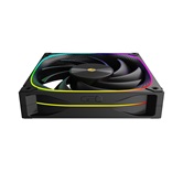 Комплект вентиляторов (3 шт.) Geometric Future Squama Ultimate 3003B-14 Black 140mm / ARGB, PWM, 140x140x30 mm, 800-2400 rpm, 106 cfm, 36 dBA / 1F3003B314000