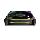 Вентилятор Geometric Future Squama Ultimate 3003RB-14 Reverse Black 140mm / ARGB, PWM, 140x140x30 mm, 800-2100 rpm, 95 cfm, 36 dBA / 1F3003R114000