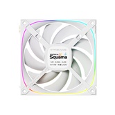 Комплект вентиляторов (3 шт.) Geometric Future Squama Ultimate 3003RW-14 Reverse White 140mm / ARGB, PWM, 140x140x30 mm, 800-2100 rpm, 95 cfm, 36 dBA / 1F3003R314100